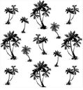 palm tree all over print vector art