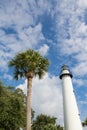 Palm Tree Lighthouse and Sky