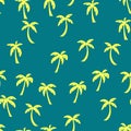 Palm tree pattern seamless for any web design or textile.