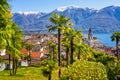 Ascona town on Lago Maggiore lake, Locarno, Switzerland Royalty Free Stock Photo