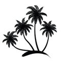 Palm trees vector