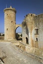 Palma, Castle de Bellver, Bellver Castle, Majorca, Spain, Europe, Balearic Islands, Mediterranean Sea, Europe Royalty Free Stock Photo