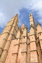 Palma cathedral cothic style completed in 1601