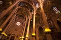 Palma cathedral interior Royalty Free Stock Photo
