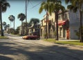 Palma Ceia West neighborhood in Tampa, Florida USA.