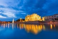 Palma de Mallorca Cathedral Seu sunset Majorca Royalty Free Stock Photo