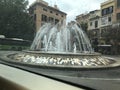 This is the Plaza de la Reina located in Palma de Mallorca. Majorca. Balearic Islands. Spain Royalty Free Stock Photo