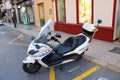 Palma de Mallorca local police motorbike