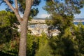 Palma de Mallorca marine seen from Bellver castle, Balearic islands, Spain Royalty Free Stock Photo