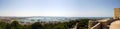 Palma de Mallorca panorama from Bellver castle Royalty Free Stock Photo