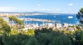 Palma de Mallorca port, Balearic islands, Spain Royalty Free Stock Photo