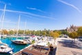 Palma de Mallorca port marina in Majorca Balearic Royalty Free Stock Photo