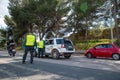 Guardia Civil control Royalty Free Stock Photo