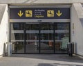 Arrivals terminal at Palma de Mallorca airport