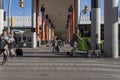 Arrivals terminal at Palma de Mallorca airport