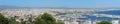 Palma de Mallorca, Spain. Landscape to the city from the Bellver Castle Royalty Free Stock Photo