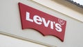 Levi Strauss sign on a wall