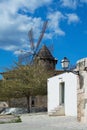 Palma entrance and windmill