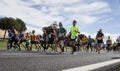 Palma half marathon runners during popular race