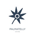 palmatelly icon in trendy design style. palmatelly icon isolated on white background. palmatelly vector icon simple and modern Royalty Free Stock Photo