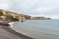 Palmeiras Beach in Santa Cruz in Madeira Island, Portugal Royalty Free Stock Photo