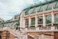 Palmenhaus buiding Vienna Royalty Free Stock Photo