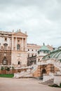 Palmenhaus buiding Vienna Royalty Free Stock Photo