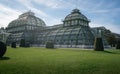 Palmenhaus Greenhouse at Schonbrunn Palace - Vienna, Austria Royalty Free Stock Photo