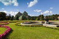 Palmenhaus at the imperial garden of SchÃÂ¶nbrunn Royalty Free Stock Photo