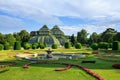 The Palmenhaus Schoenbrunn - a large greenhouse in the park Schoenbrunn in Vienna, Austria