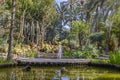 Botanical garden of the huerto del cura in Elche