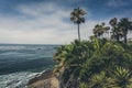 Overcast waether in Laguna Beach