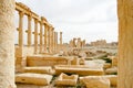 Palmyra Ruins - Syria Royalty Free Stock Photo