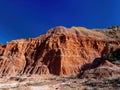 Palo Dur Canyon Texas rock formation red