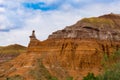 Palo Duro Canyon system of Caprock Escarpment located in Texas Panhandle near Amarillo, Texas, United States Royalty Free Stock Photo