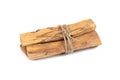 Palo Santo tree sticks isolated on white - holy incense tree from Latin America. Meditation, mental health and personal