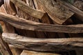 Palo santo wood sticks closeup Royalty Free Stock Photo