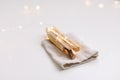 Palo Santo wooden sticks. Meditation, purifying, healing, relaxation concept.