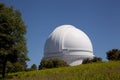 Palomar Mountain Observatory with oak Royalty Free Stock Photo