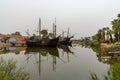 The three historic ships of the voyage of Christopher Columbus to America