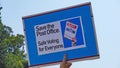 Voter safety is key message at Save USPS protests