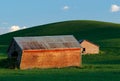 Palouse Barns (Close-up)