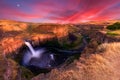 Palouse Falls at Dusk