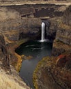 Palouse Falls waterfall and basin