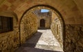 Pals medieval town in Catalonia, Spain