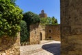 Pals medieval town in Catalonia, Spain