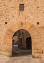 Pals medieval village entrance gate