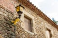 Pals is a medieval village in the province of Girona, Catalonia, Spain Royalty Free Stock Photo