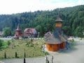 Paltin Petru Voda orthodox monastery in Neamt, Romania