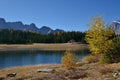 Palu lake in autumn - Landscape of Valmalenco, Valtellina, Italy Royalty Free Stock Photo